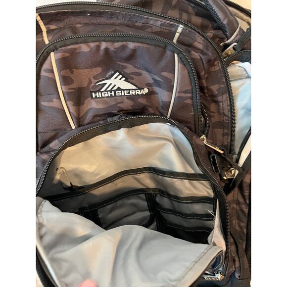 High Sierra Camo Computer Backpack - Picture 3 of 5